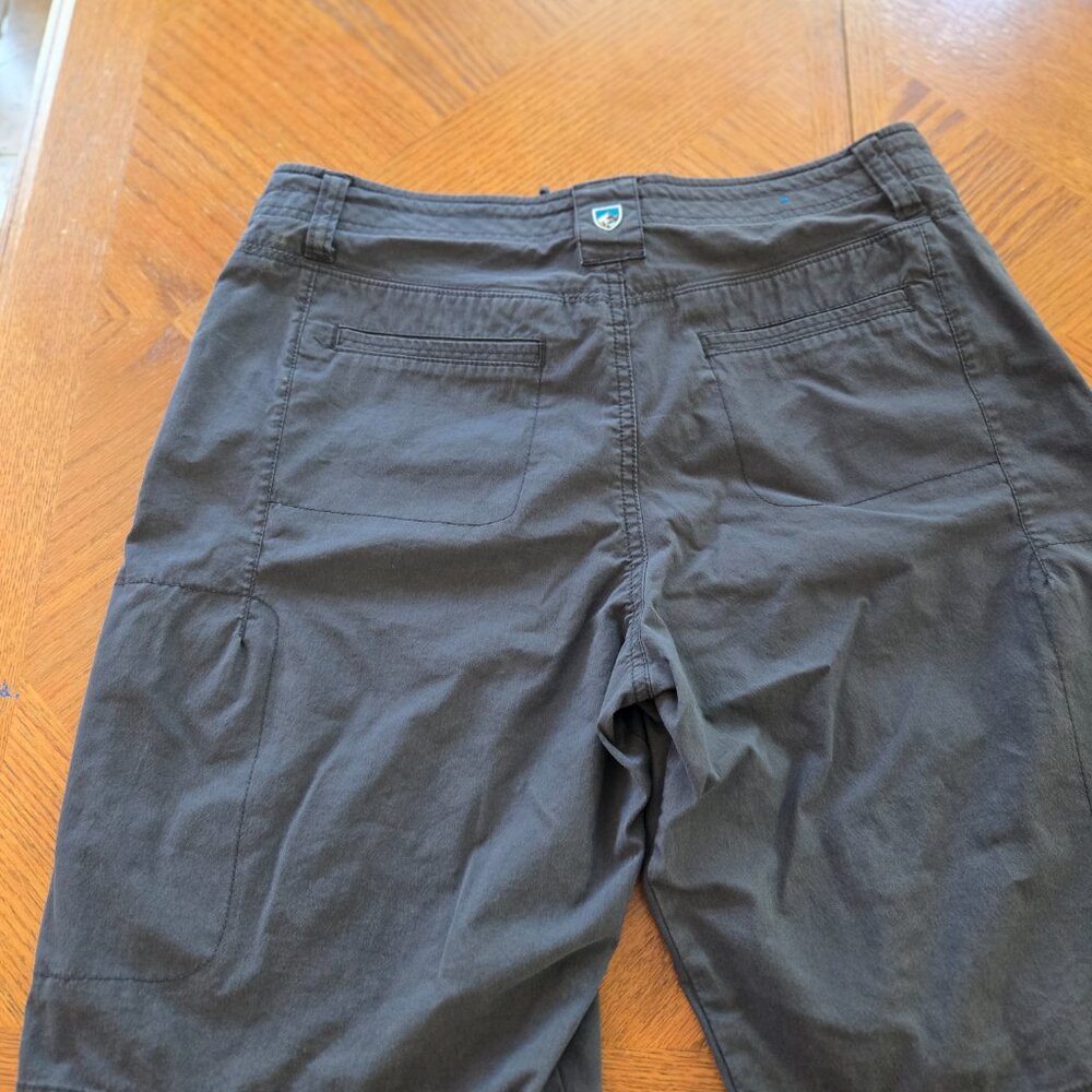 Kuhl Spire Bermuda shorts, women's size 10, dark gray/black - Picture 4 of 6